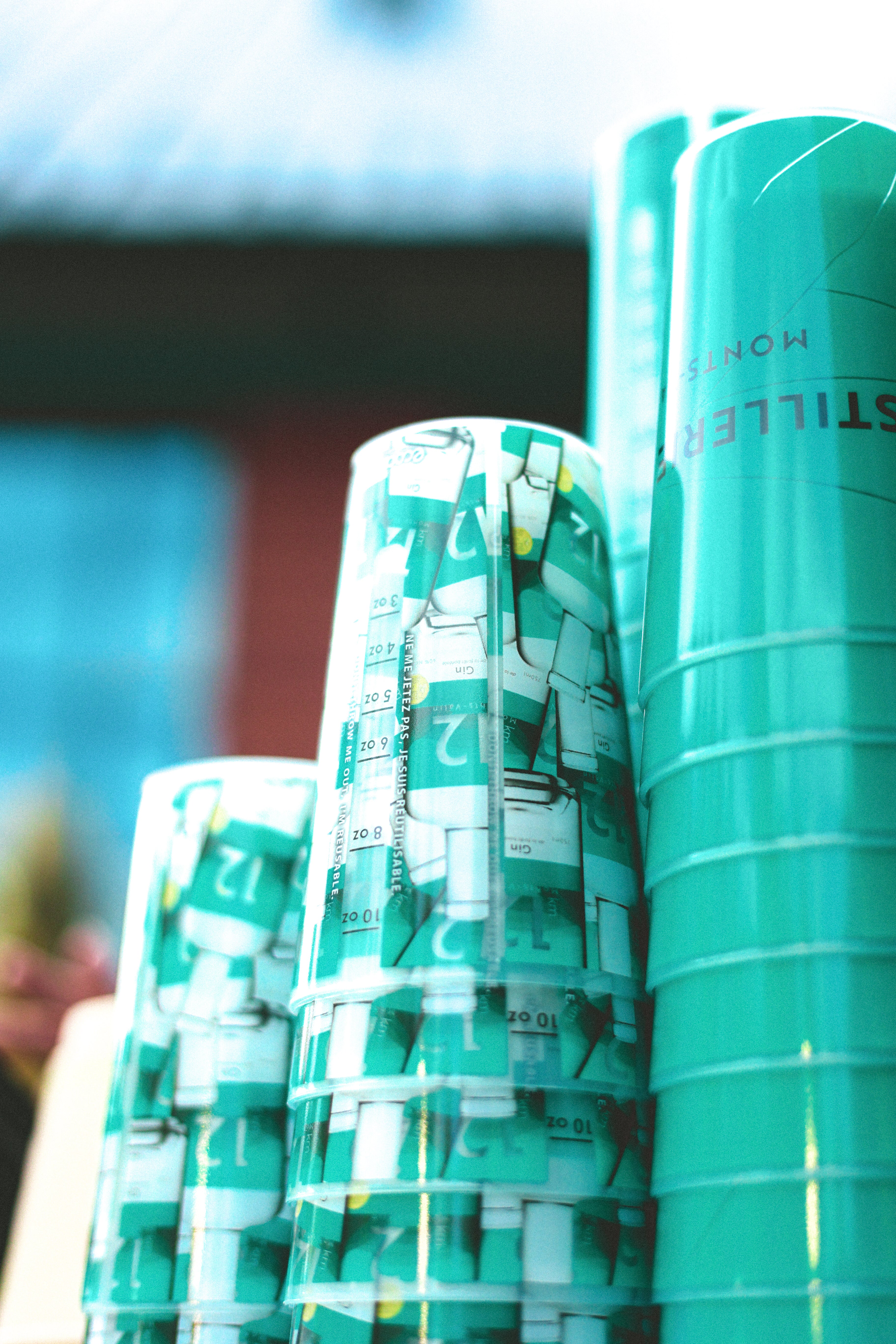 "EcoCup" Reusable Plastic Cup