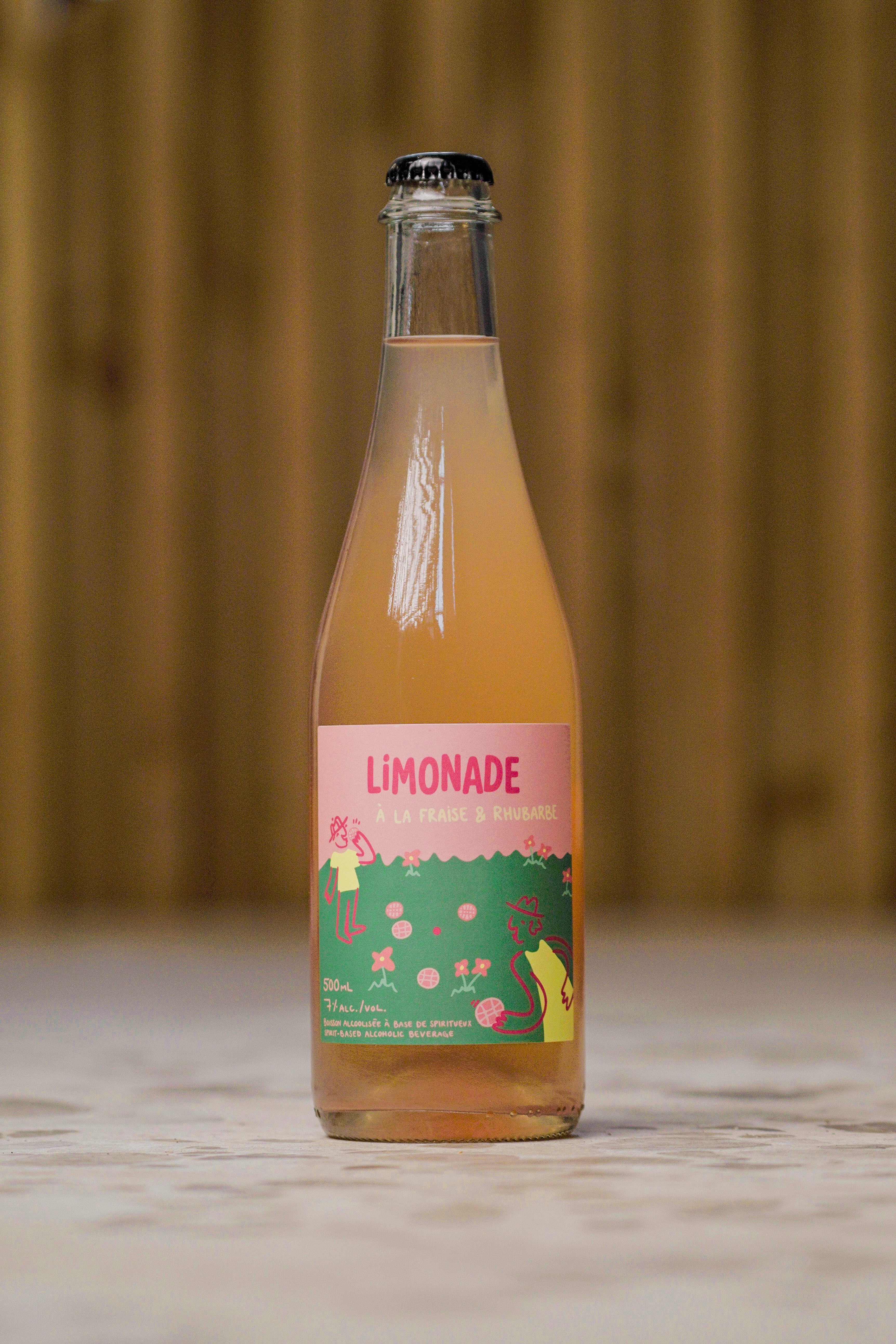 Limonade fraise&rhubarbe