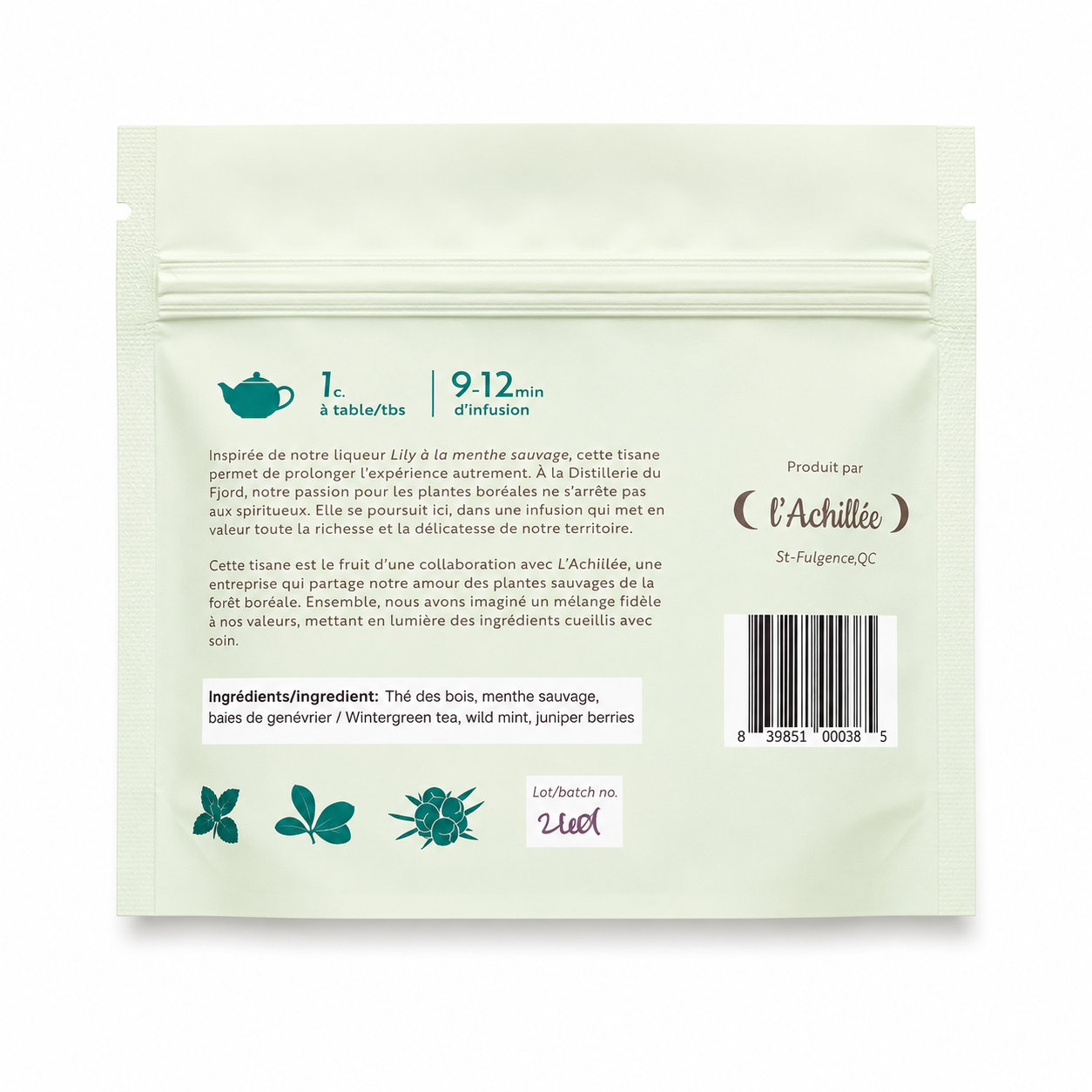 Tisane - Lily Menthe Sauvage