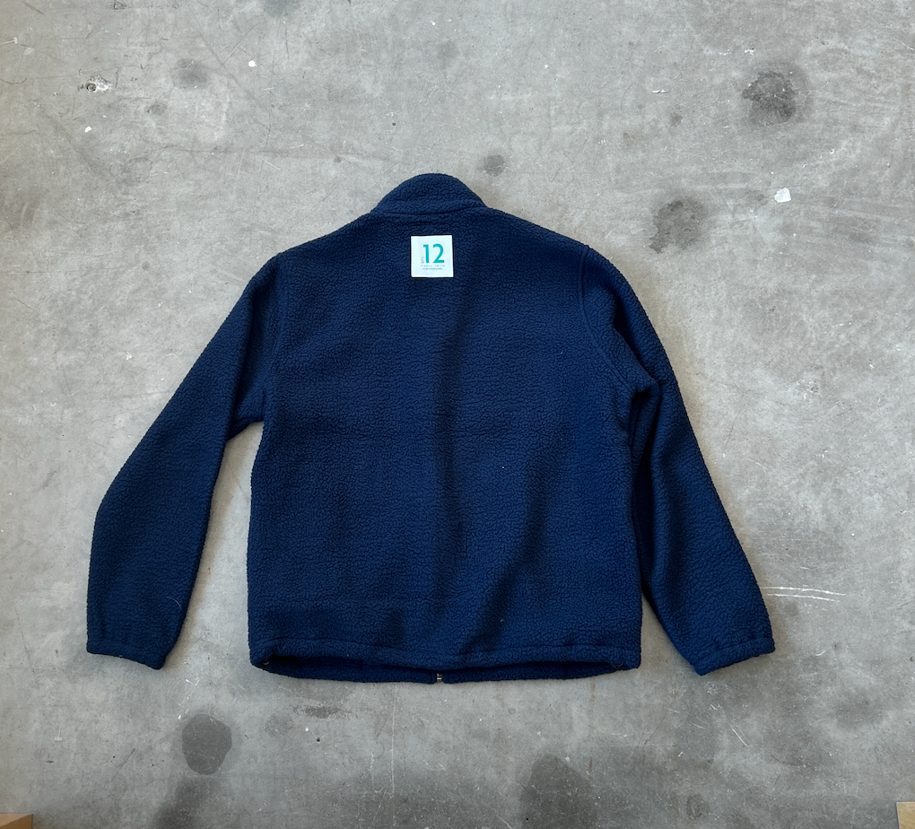 Sherpa/veste bleu marine Km12
