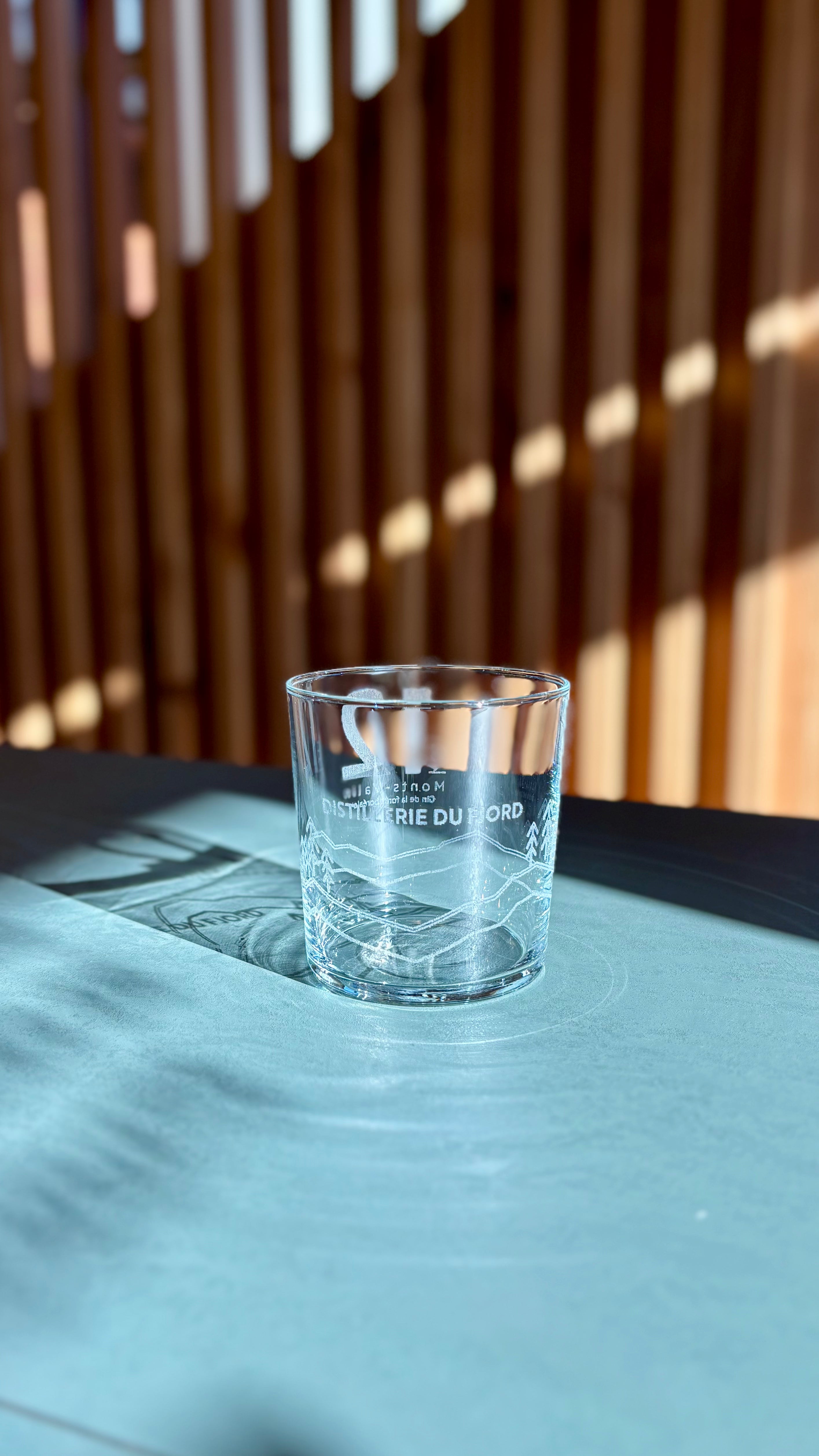 Verre rocks Km12-Distillerie du Fjord