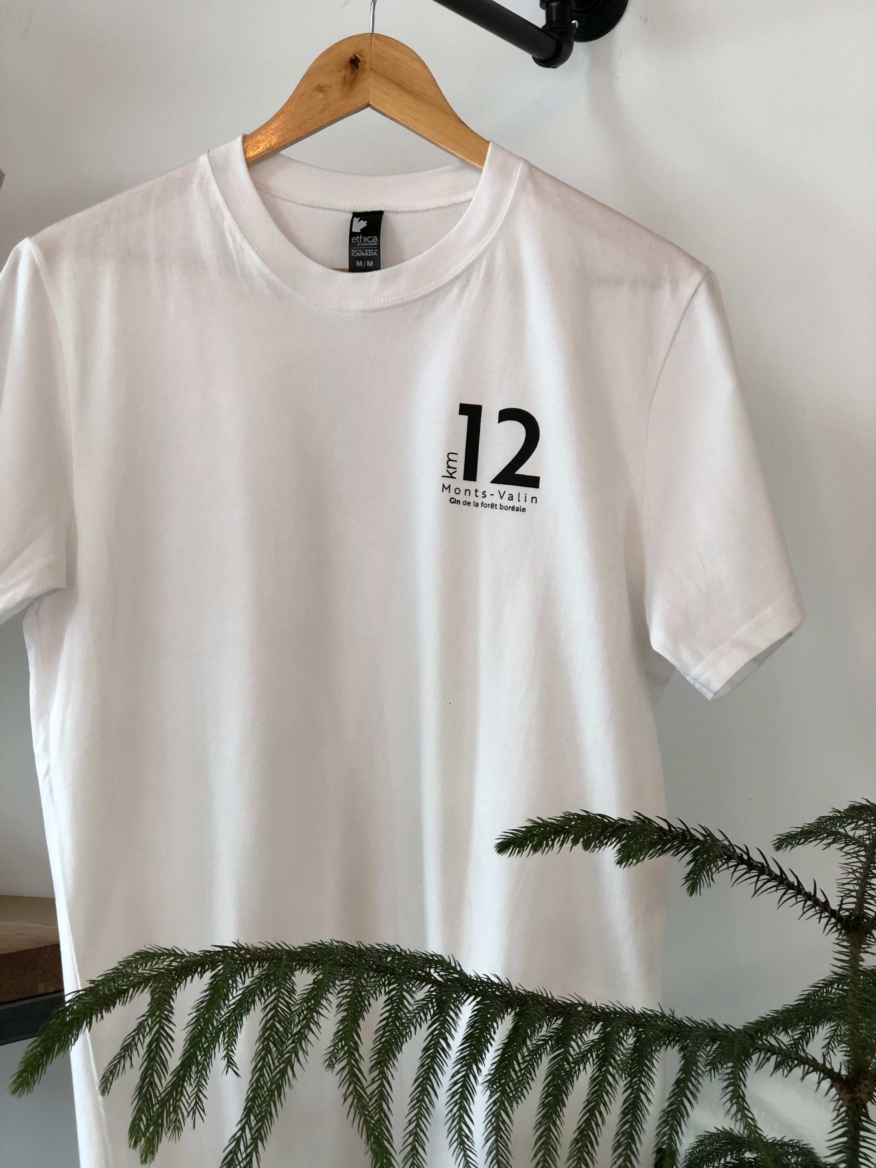 T-shirt blanc Km12